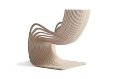 Pipo-Stuhl von Piegatto, ein skulpturaler zeitgenössischer Stuhl