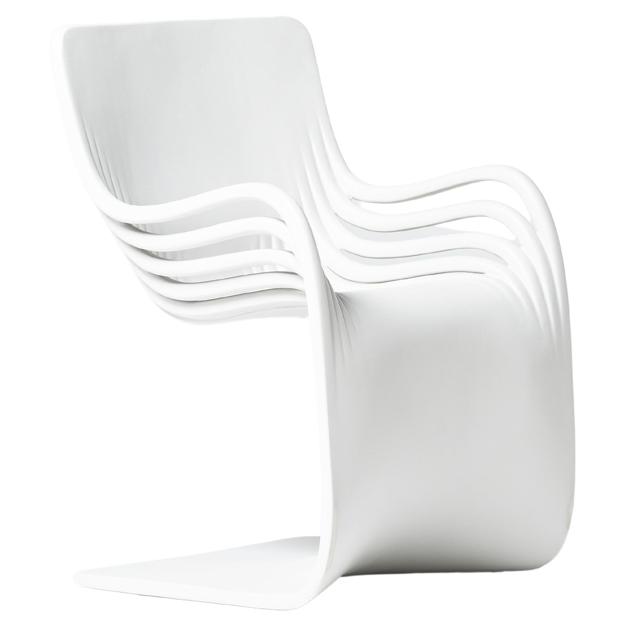  Pipo Fiber by Piegatto, une chaise contemporaine sculpturale