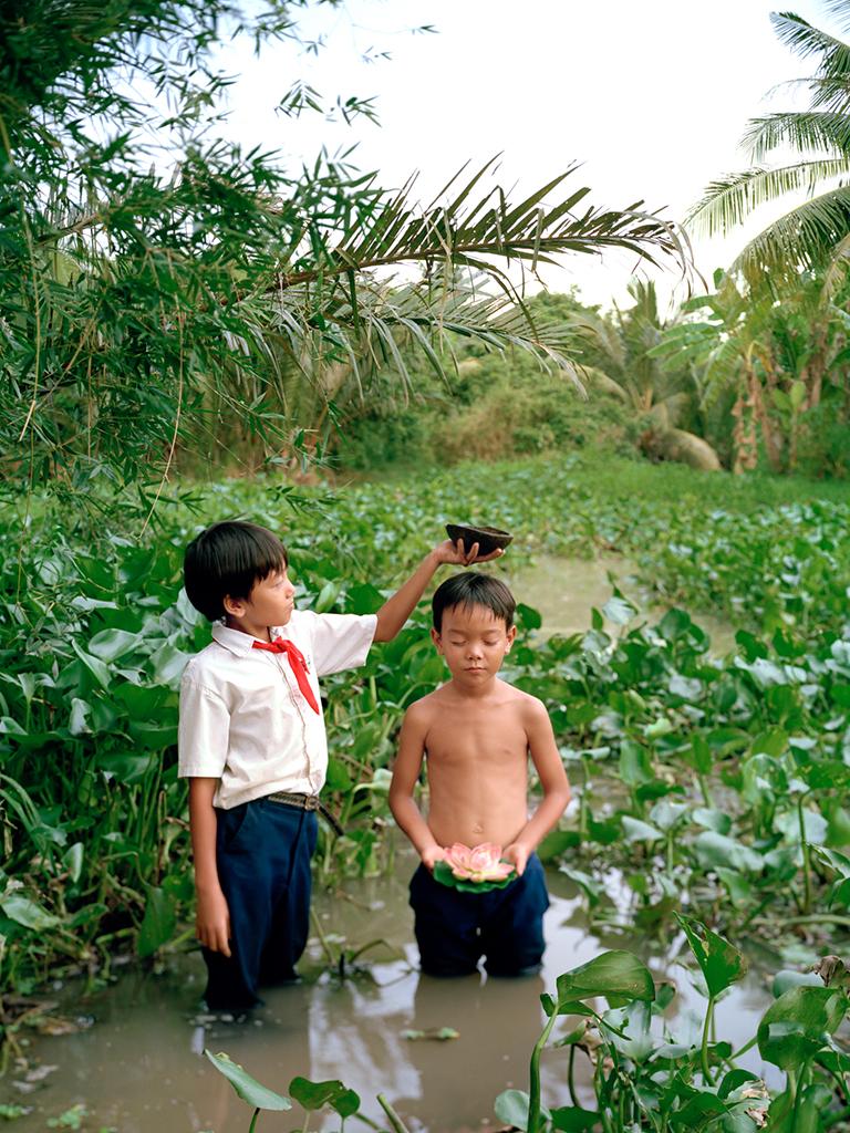 Pipo Nguyen-Duy Color Photograph - Baptism