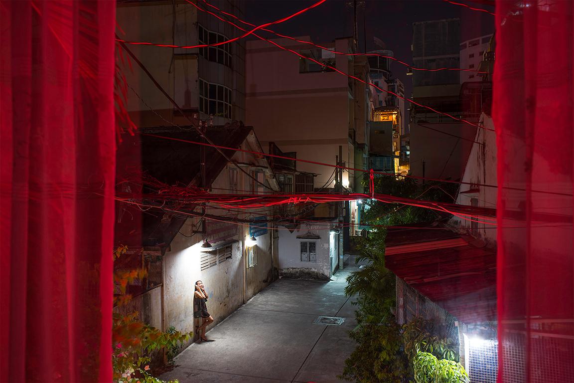 Pipo Nguyen-Duy Color Photograph - Headphones