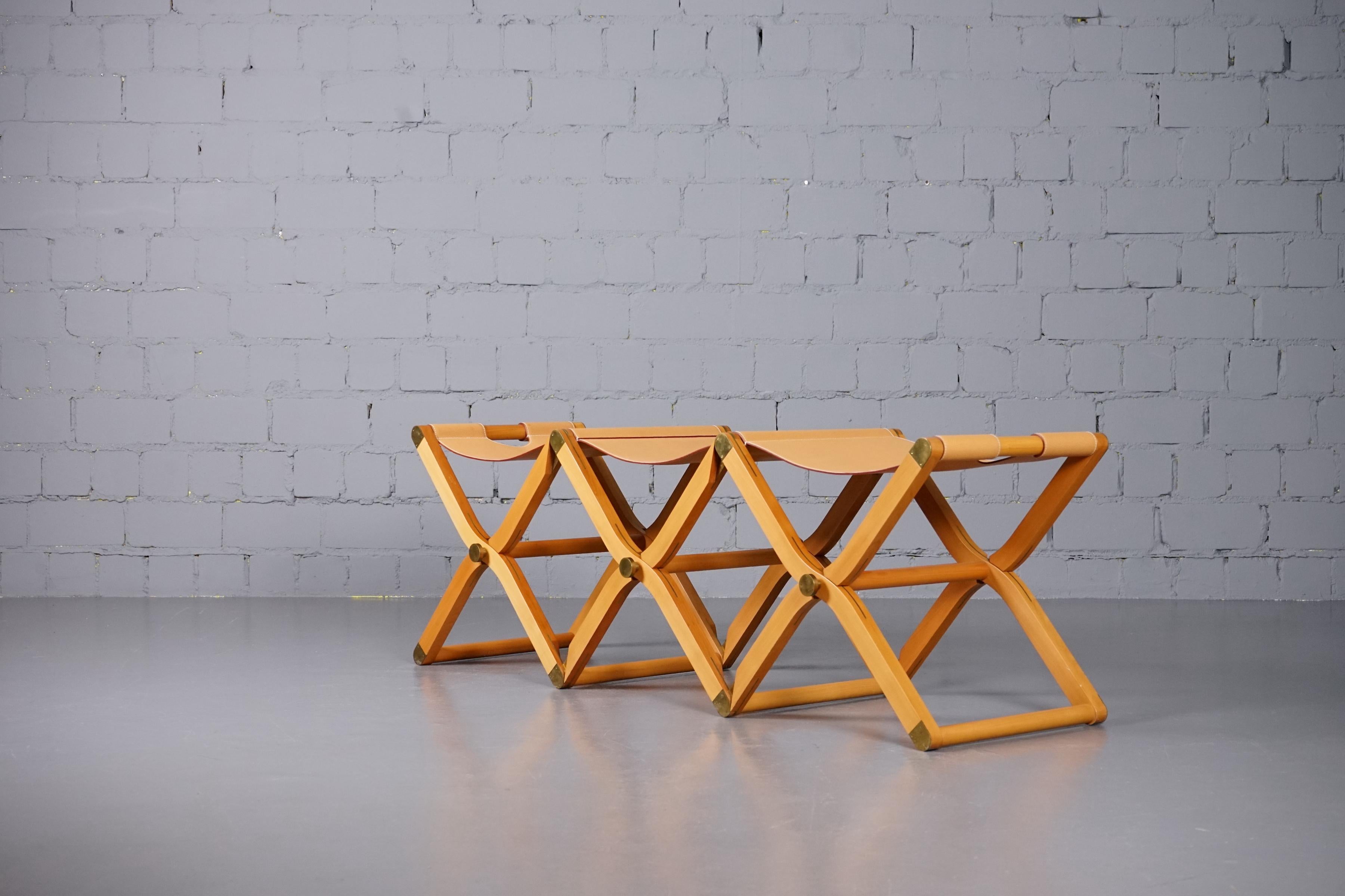 Pippa Folding Bench von Rena Dumas für Hermès Paris im Angebot 1