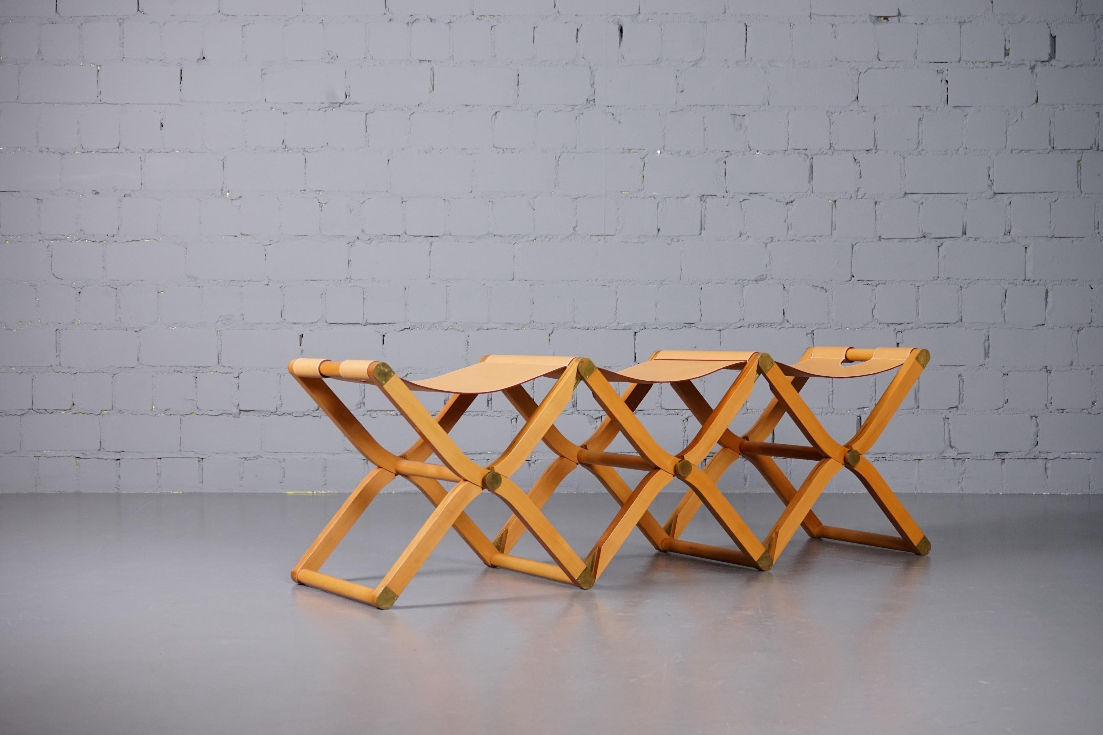 Pippa Folding Bench von Rena Dumas für Hermès Paris im Angebot 2