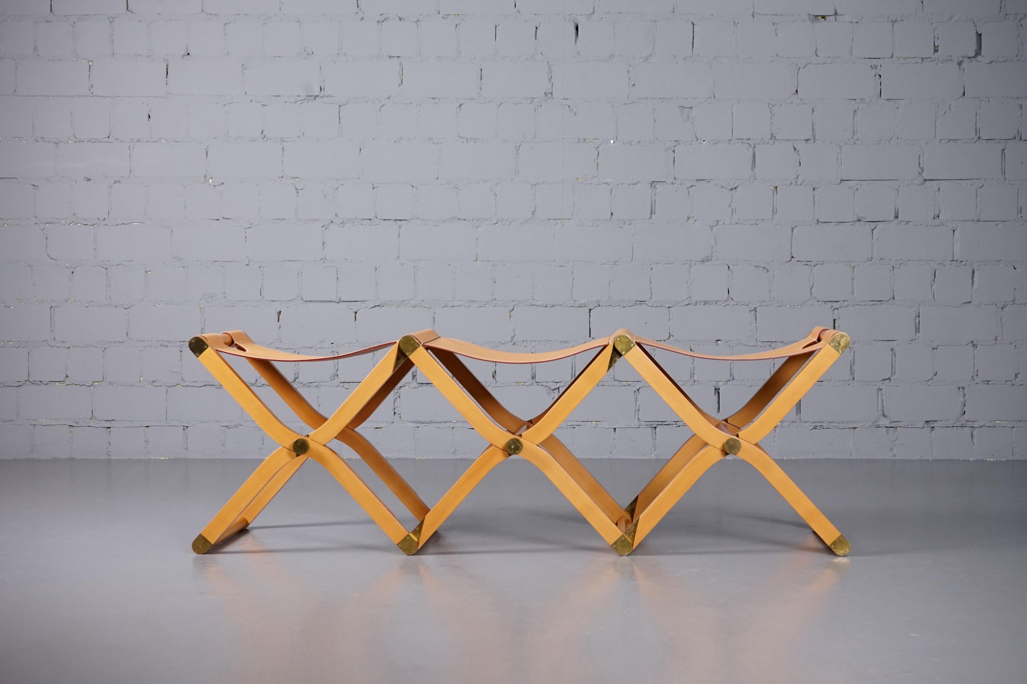 Pippa Folding Bench von Rena Dumas für Hermès Paris im Angebot 3