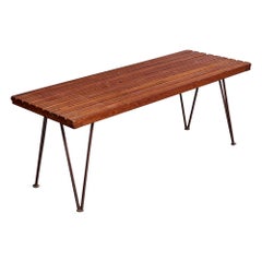 Pipsan Saarinen & Robert Swanson, Panchina, acciaio, pino (USA), anni ’50