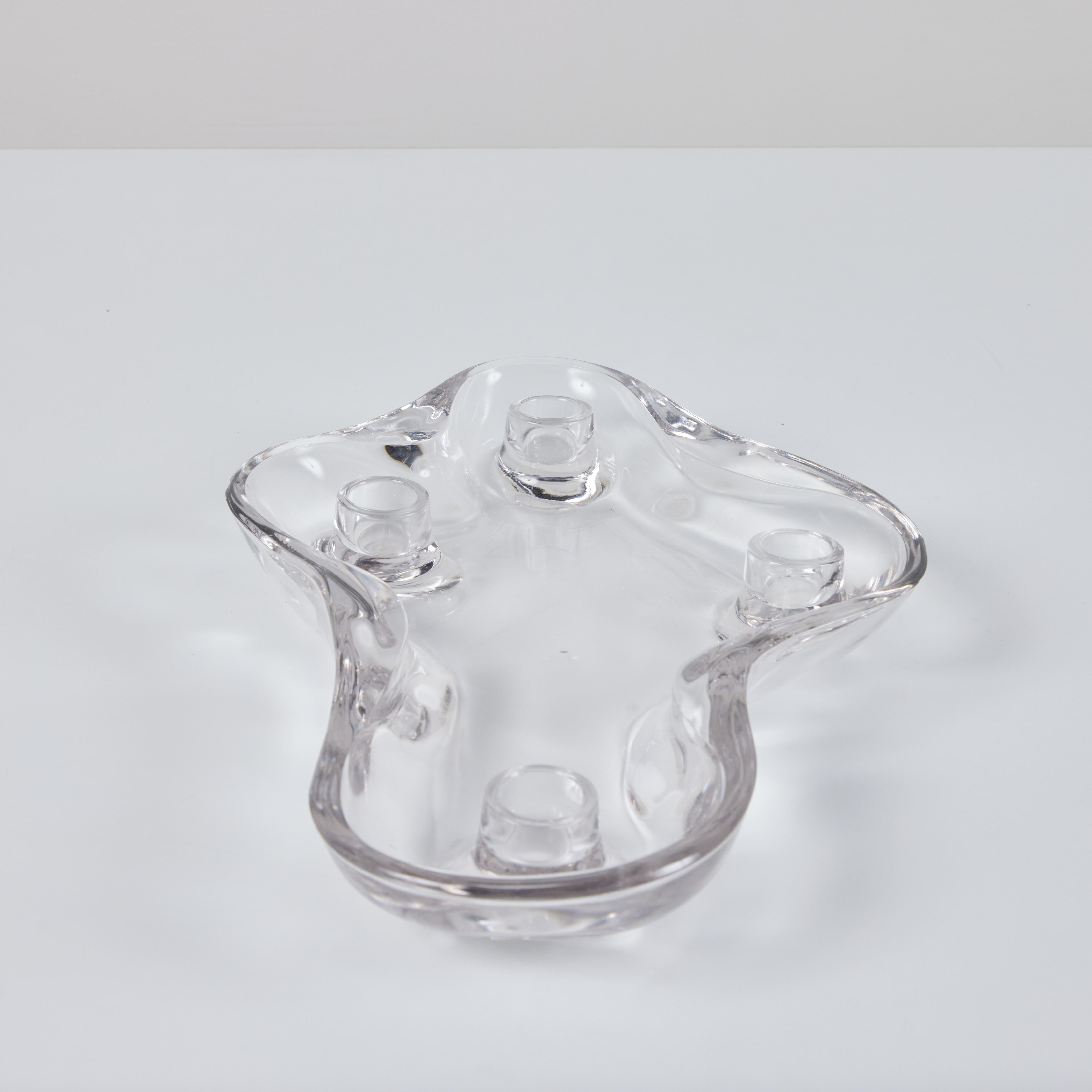 Pipsan Saarinen Swanson Flower Floater Candle Holder for US Glass Company In Good Condition In Los Angeles, CA