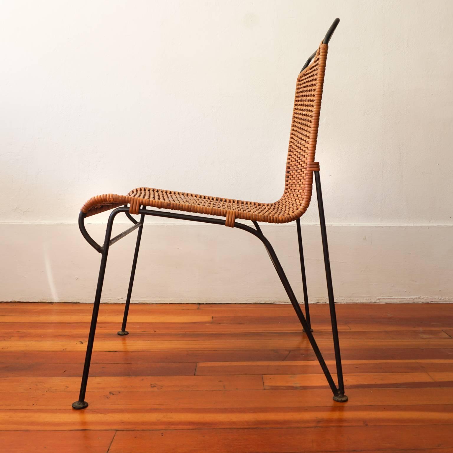Pipsan Saarinen Swanson iron and cane chair. It was part of the Sol-Air Group, produced by Ficks Reed Company in the 1950s.

Pipsan was born in Finland in 1905 and she moved to the United Stated in 1923. Her father was architect Eliel Saarinen,
