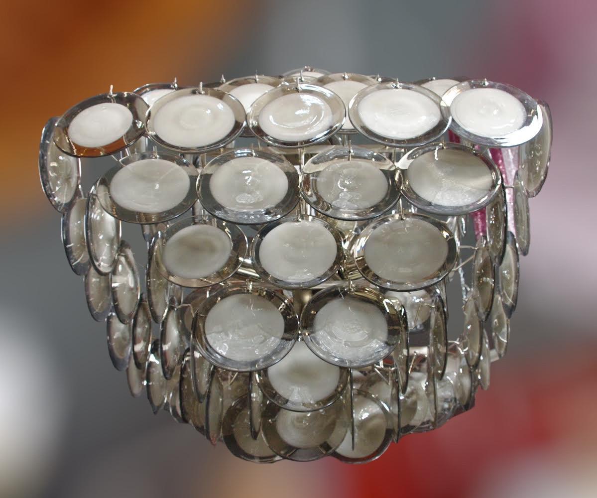 Italian Piramide Chandelier by Fabio Ltd For Sale