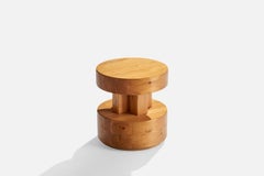 Pirana ky, Tabouret. Pine, Finlande, années 1960