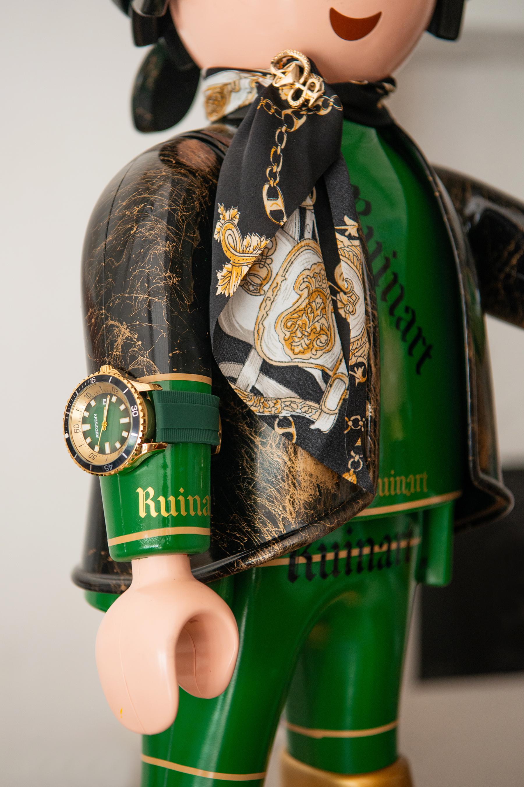 Scultura Pirata Champagne Playmo in vendita 3