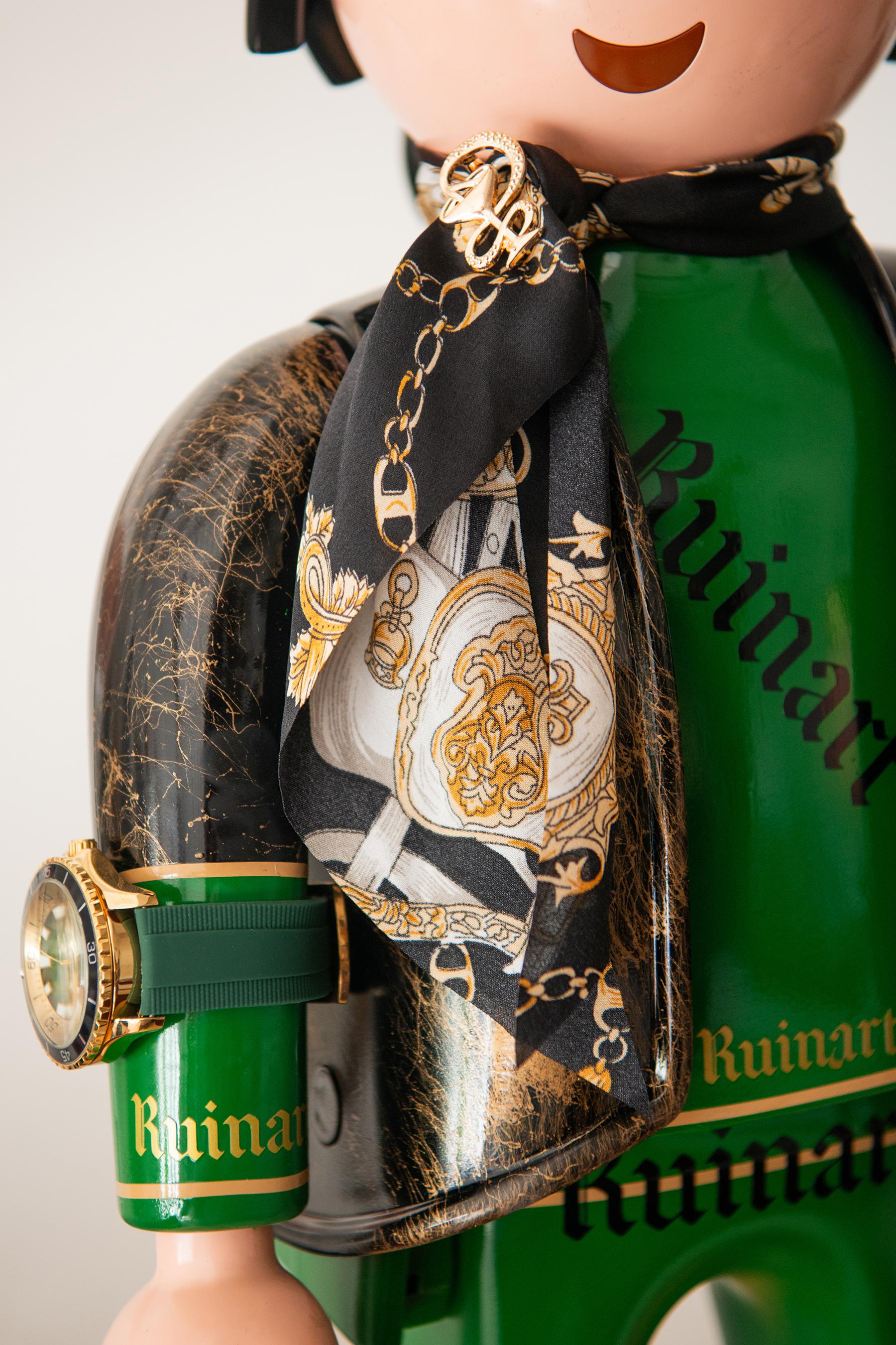 Scultura Pirata Champagne Playmo in vendita 4