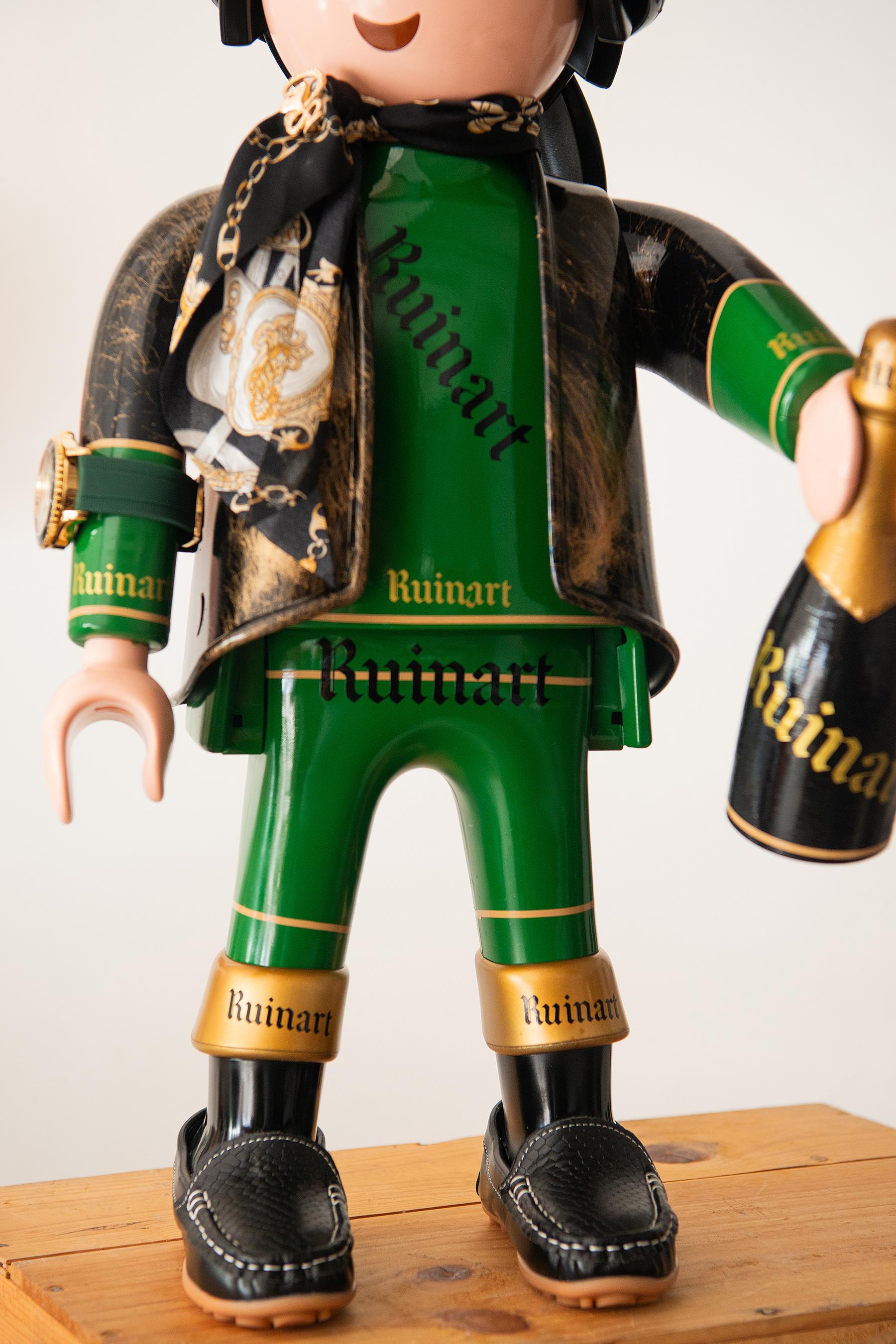 Scultura Pirata Champagne Playmo in vendita 5