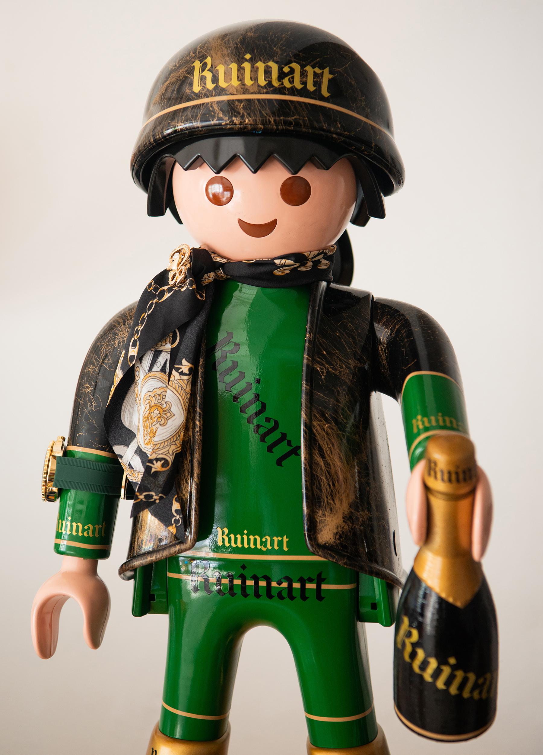 Scultura Pirata Champagne Playmo in vendita 1