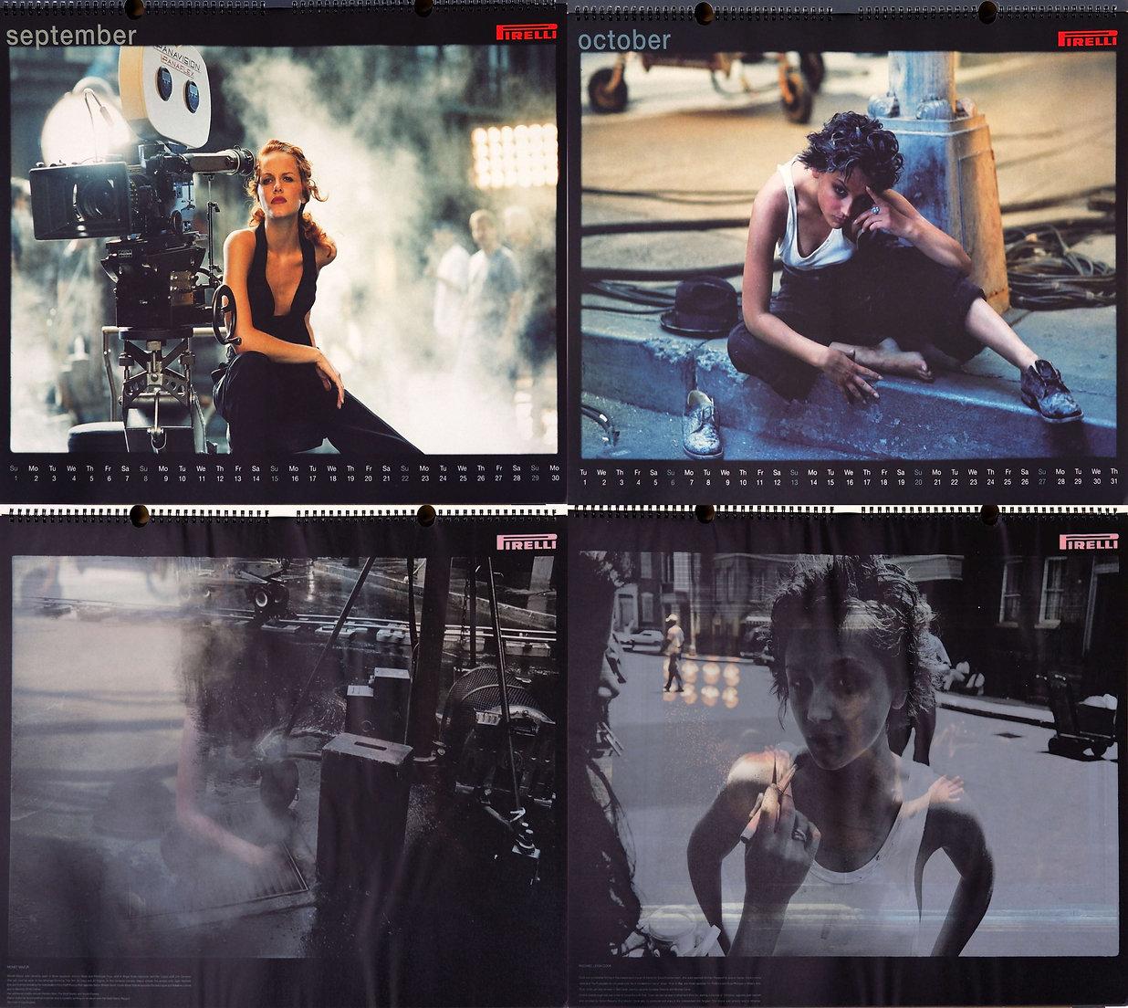 Italian Pirelli Calendar 2002 Shot by Peter Lindbergh in Los Angeles