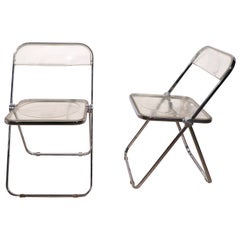 Piretti Folding Plia Chairs