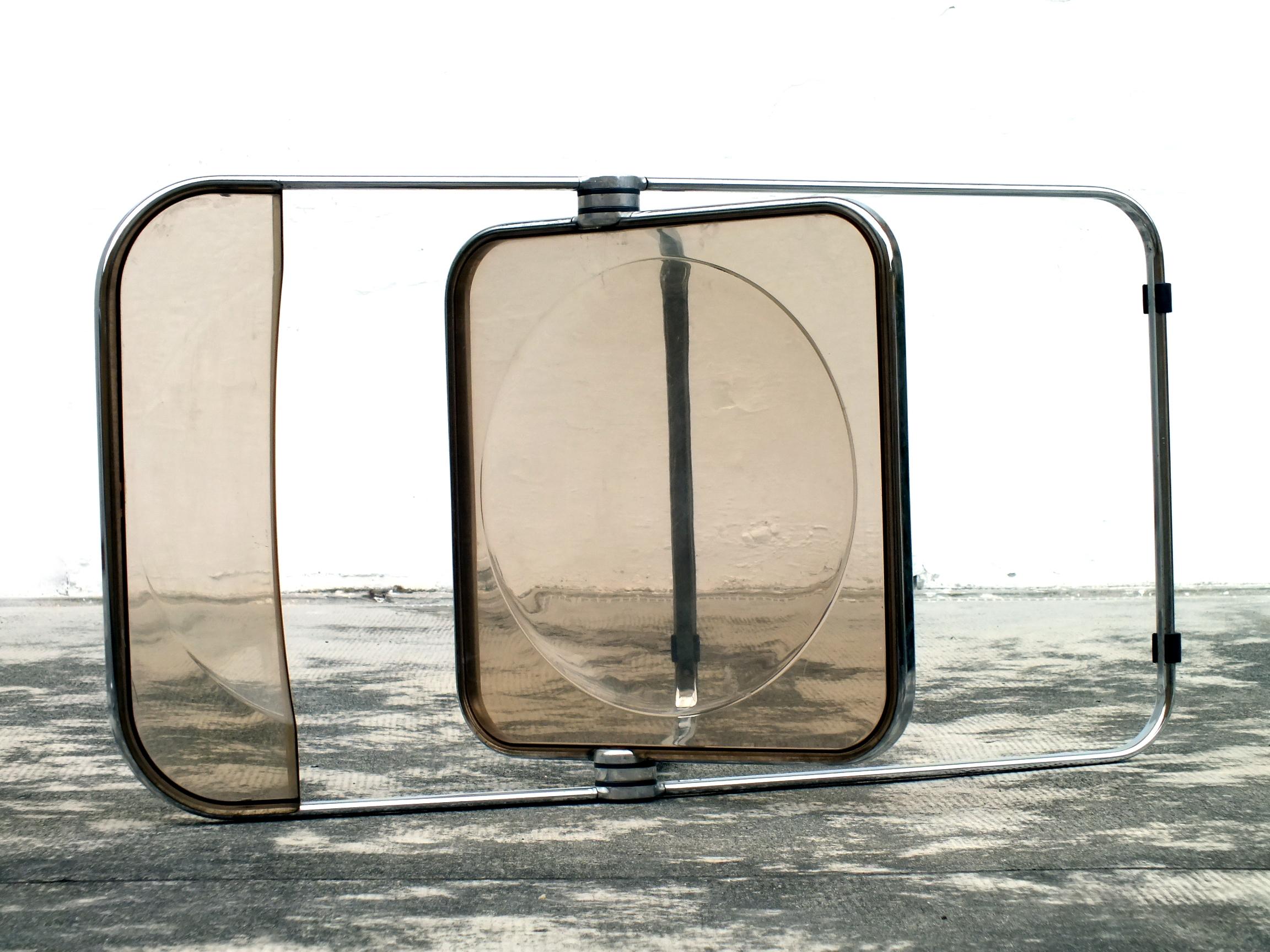 Piretti Giancarlo Design for Anonima Castelli in Years 1970 Four Plia Chairs For Sale 4