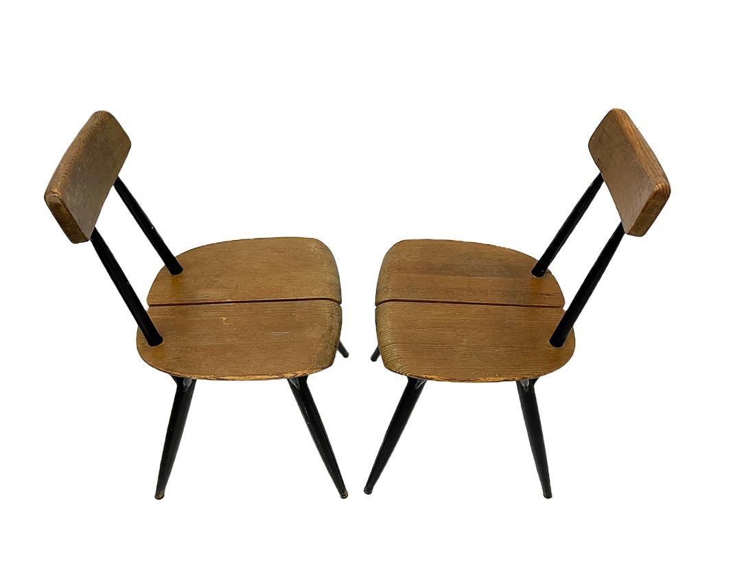 'Pirkka' Chair by Imari Tapiovaara for Laukaan Puu, Finland, 1950s For Sale 2