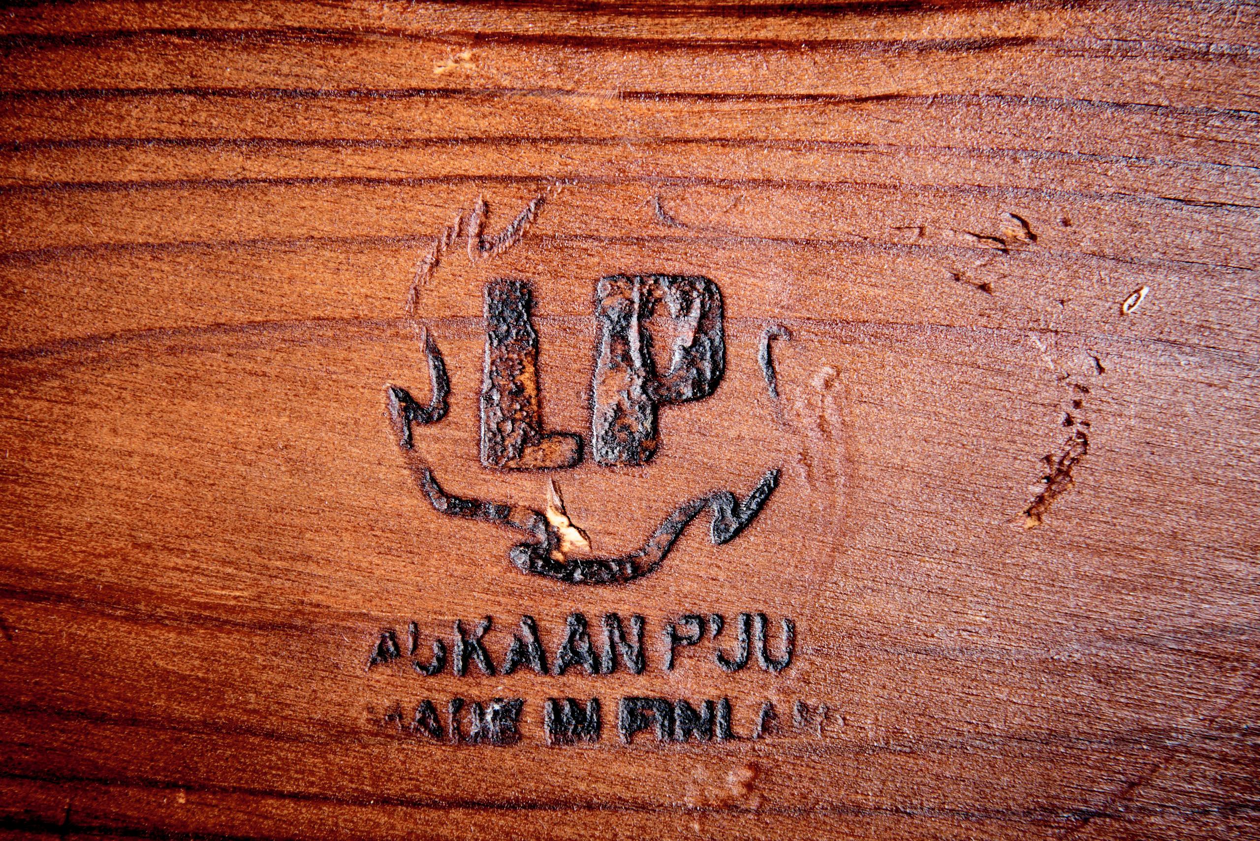 20th Century Pirkka Stool by Ilmari Tapiovaara for Laukaan Puu For Sale
