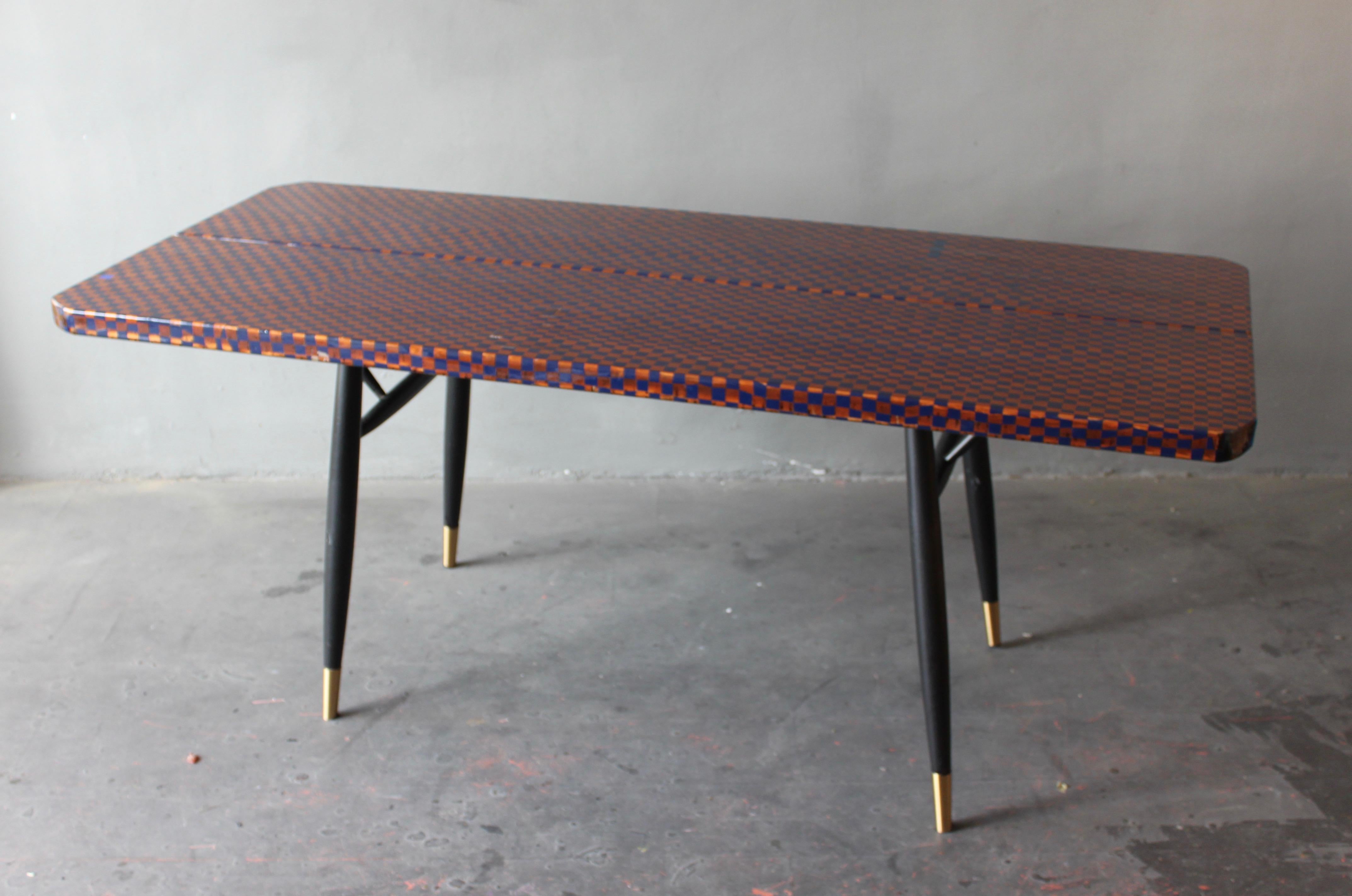 Mid-Century Modern Pirkka Table Contemporized by Atelier Staab For Sale