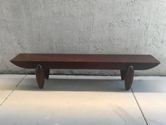 Pirogue Bench by Christian Liaigre