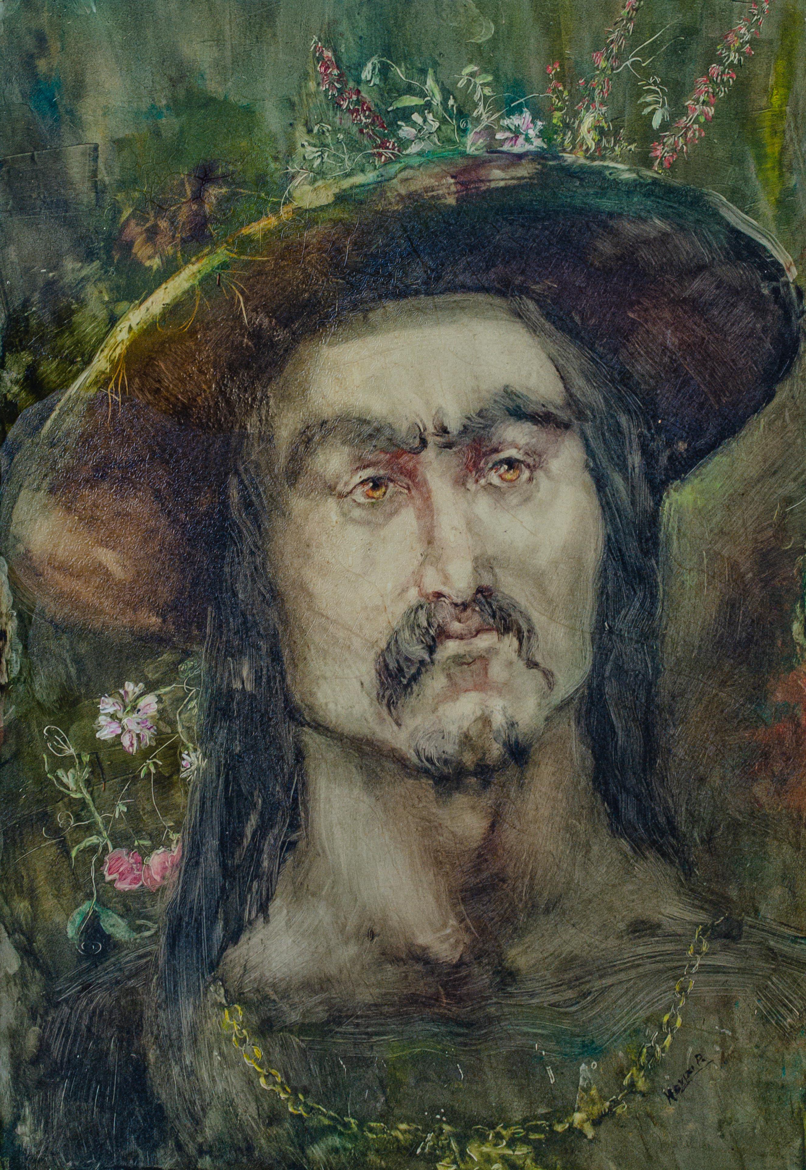 Piroska Hévizi Peinture de l'esprit de la nature en vente 1