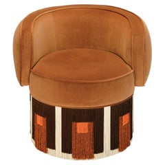 Pirouette Cleo Cognac Drehsessel