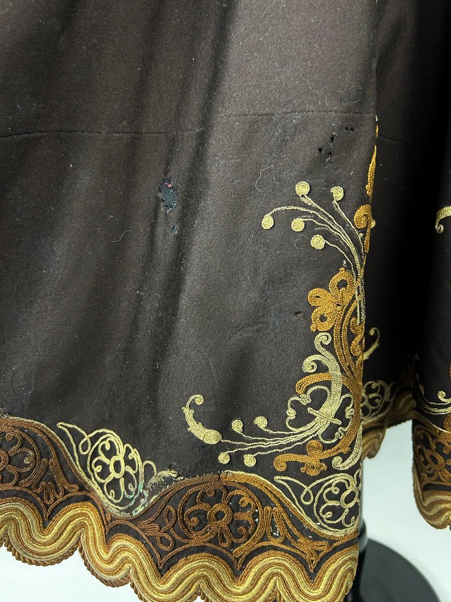 Pirpiri coat in embroidered wool felt - Greece Ottoman Empire 19th century 7