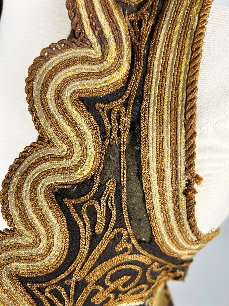 Pirpiri coat in embroidered wool felt - Greece Ottoman Empire 19th century 11