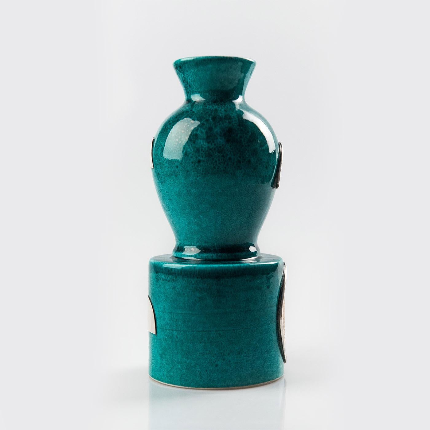 Italian Pisanello Vase For Sale