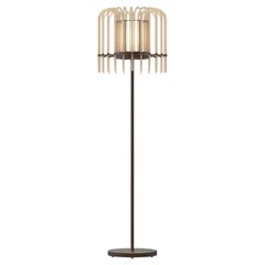 PISANI Stehlampe 1 Licht Led Modernes Design Kunstvolles Muranoglas