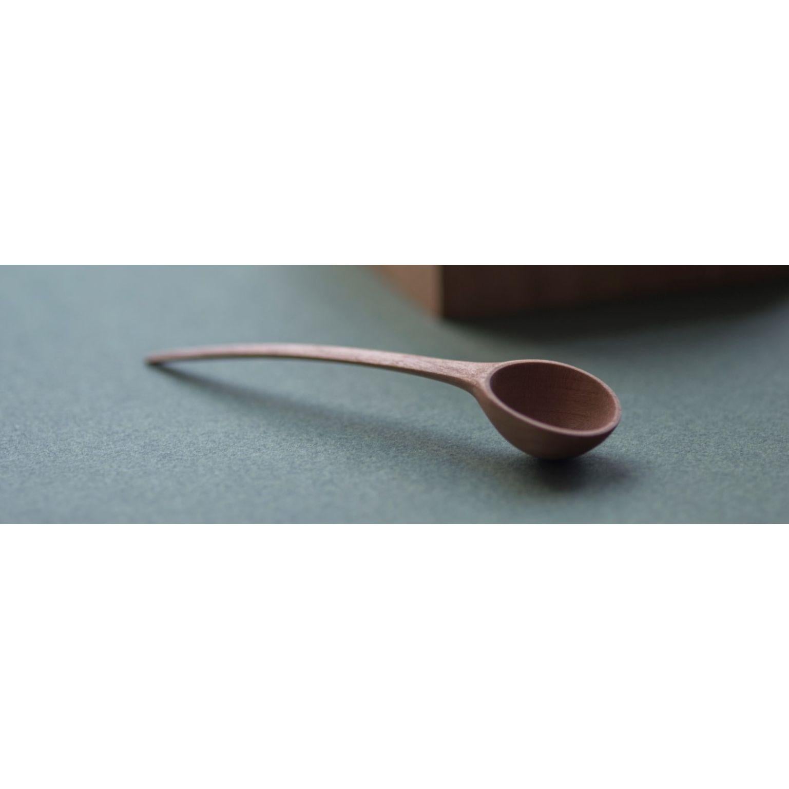 Hand-Carved Pisara Spoon, Medium by Antrei Hartikainen