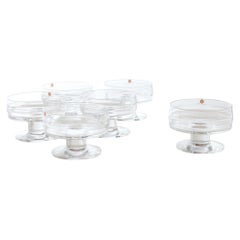 Pisararengas Short Stemmed Glasses by Timo Sarpaneva for Iittala