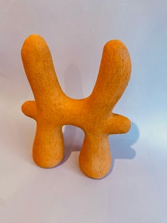 Pisces Teracotta Blend Terracotta Clay Sculpture by Stephanie Phillips