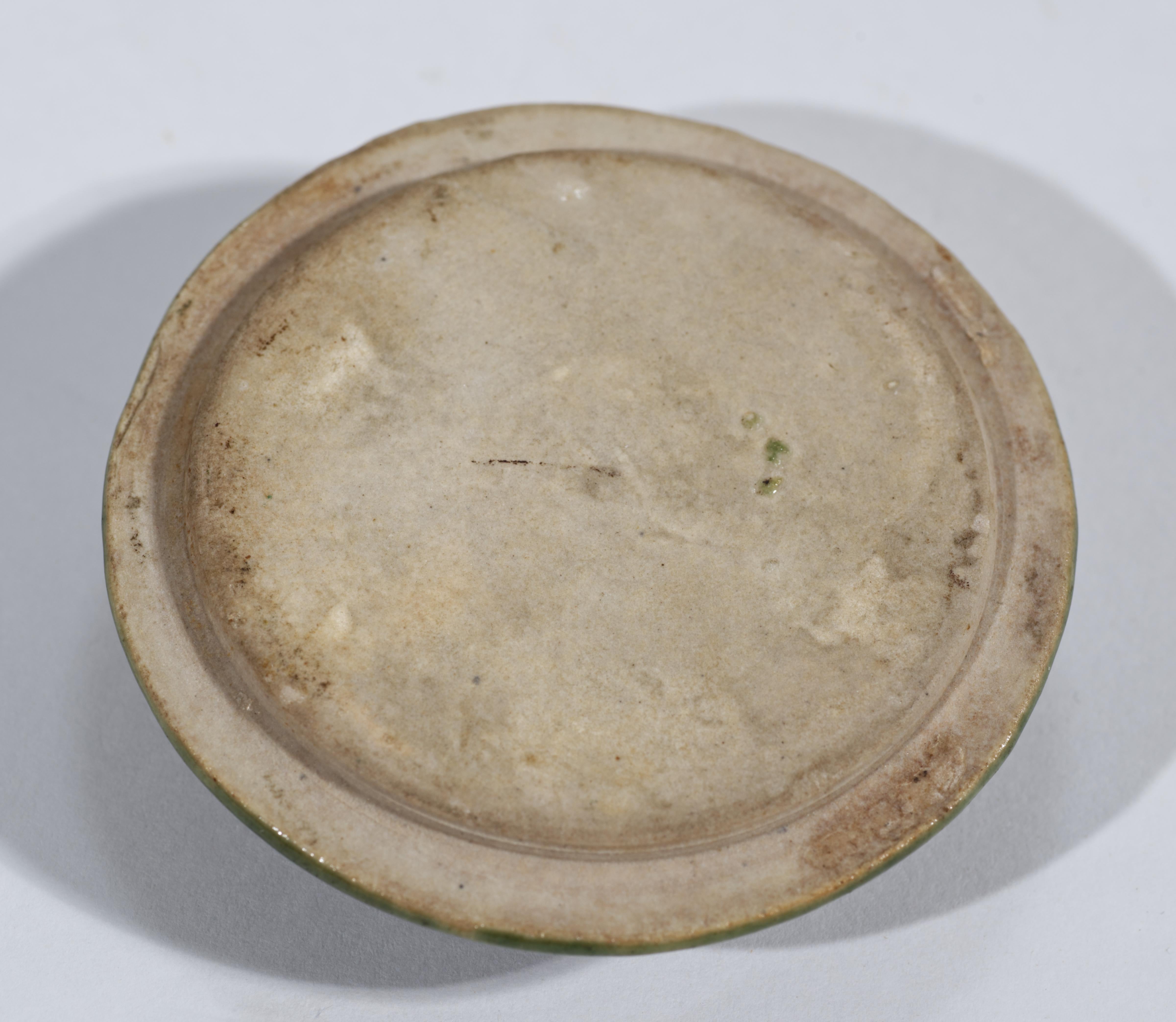 Smaltato Vasetto di zenzero della foresta di Pisgah con coperchio, North Carolina Studio Pottery, anni '30 in vendita