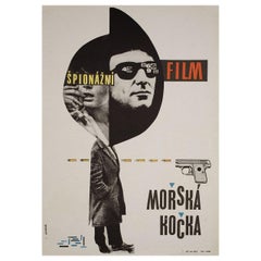 Pisica De Mare 1965 Czech A3 Film Poster