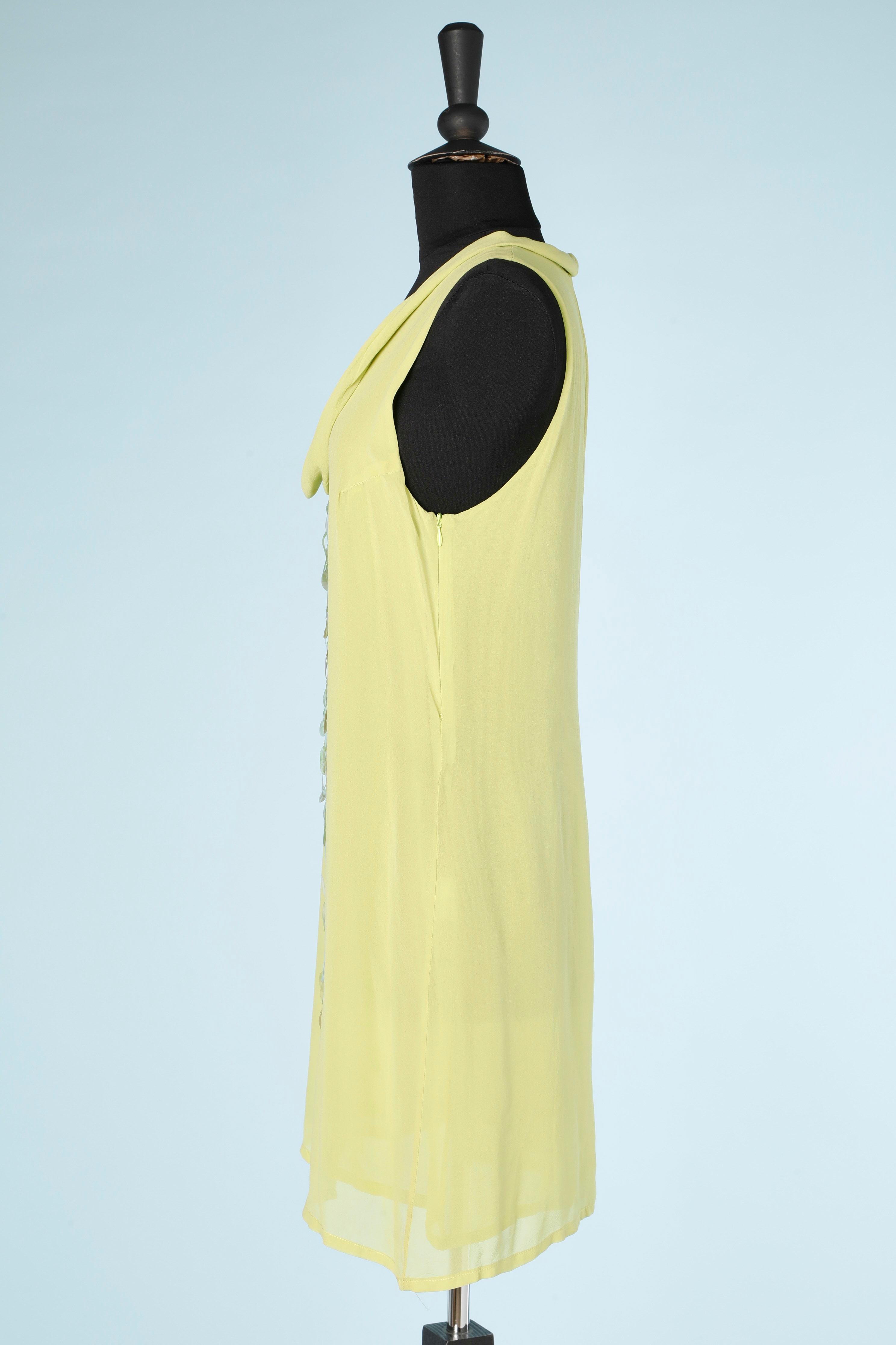 pistachio color dress