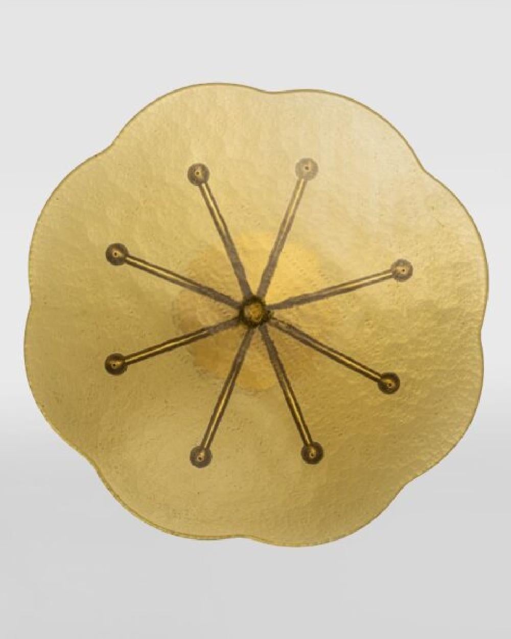 Inspired by India Mahdavi’s obsession for flowers, Pistil’s stylised form showcases the designer’s iconic flair. The surface is made of a single piece of handmade cast glass – an impressive and highly-skilled process giving the table its uniquely