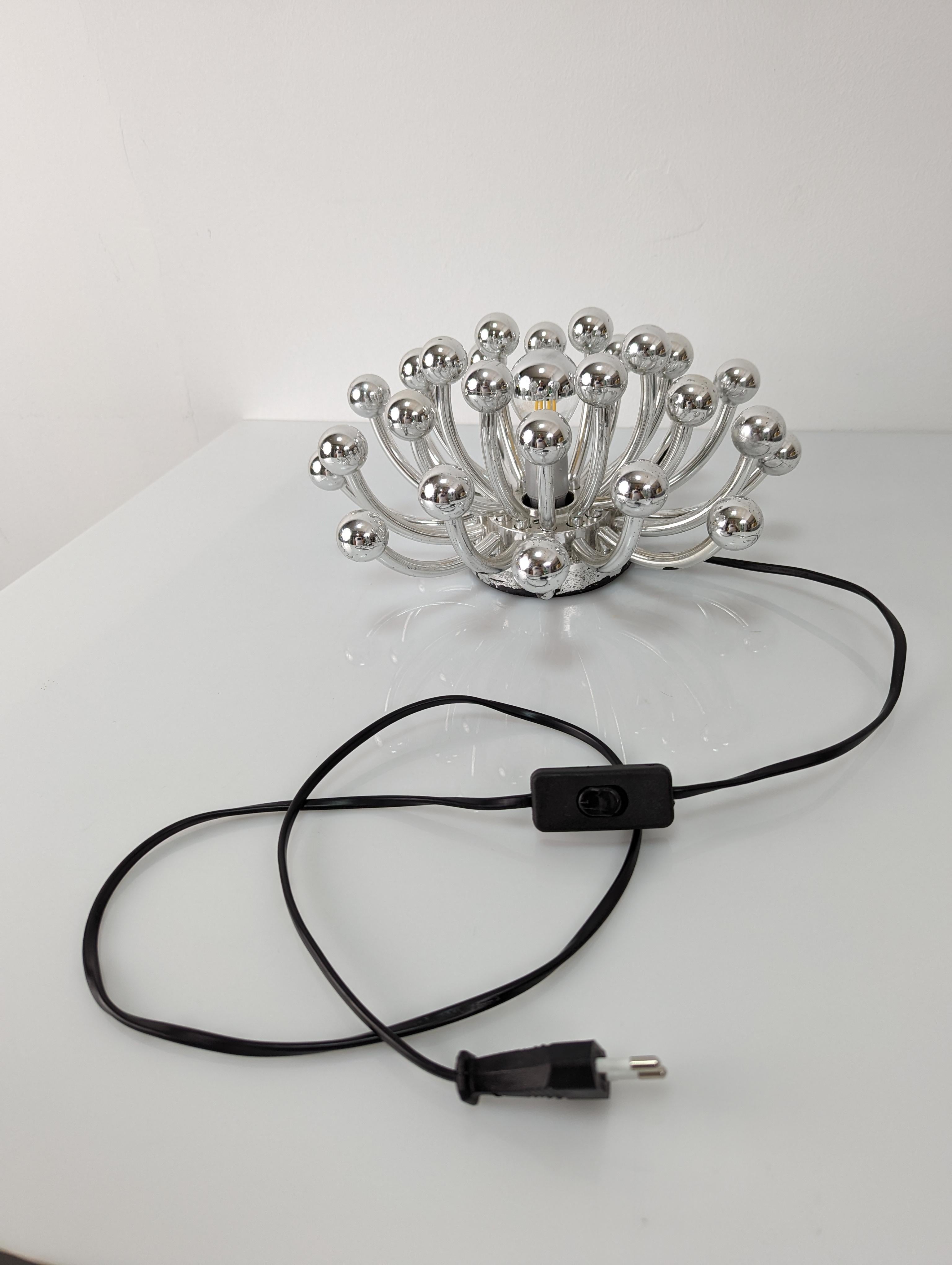 Late 20th Century Pistillino Vintage Lamp by Valenti, Italy, 1970s