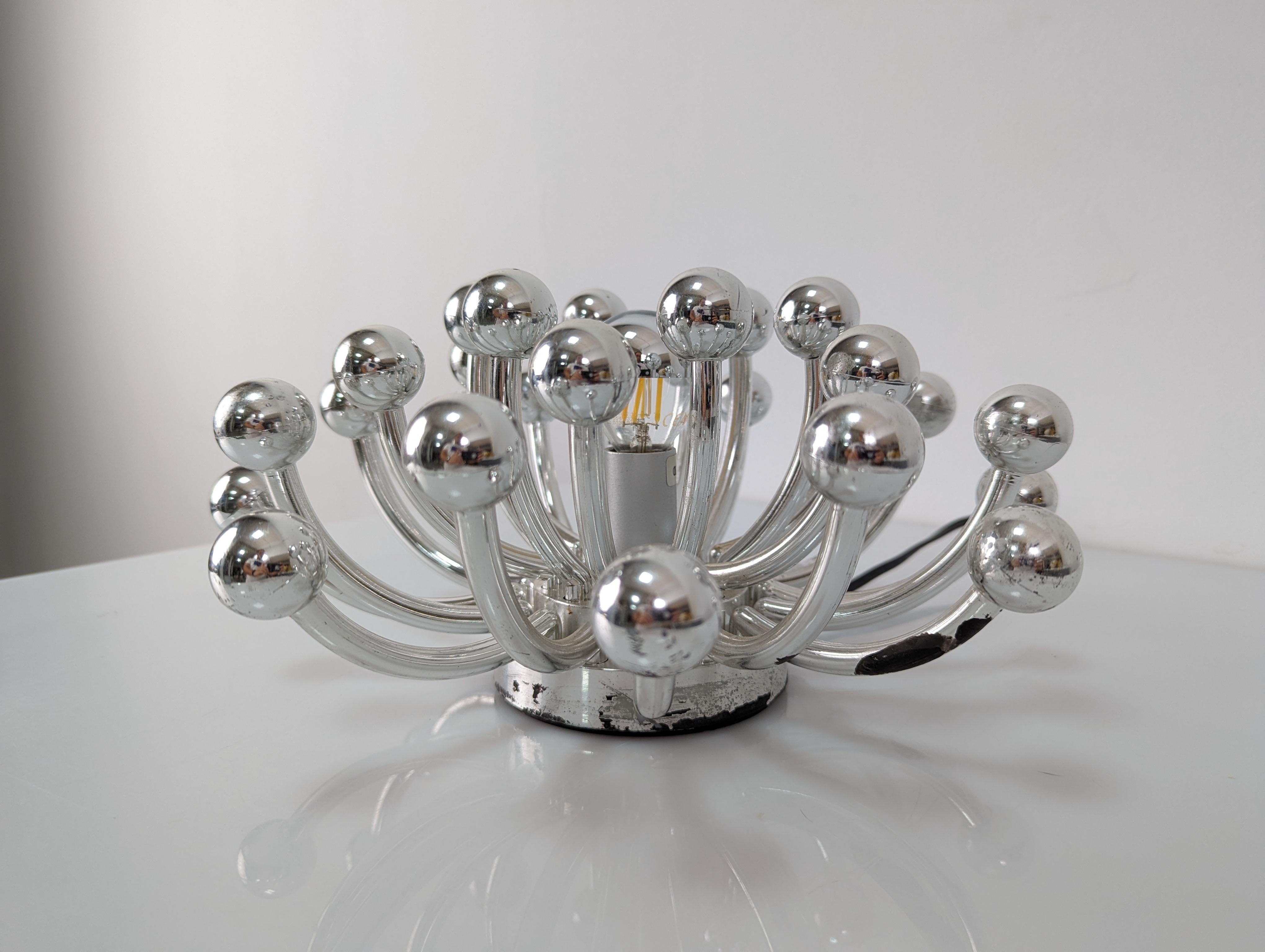 Pistillino Vintage Lamp by Valenti, Italy, 1970s 1