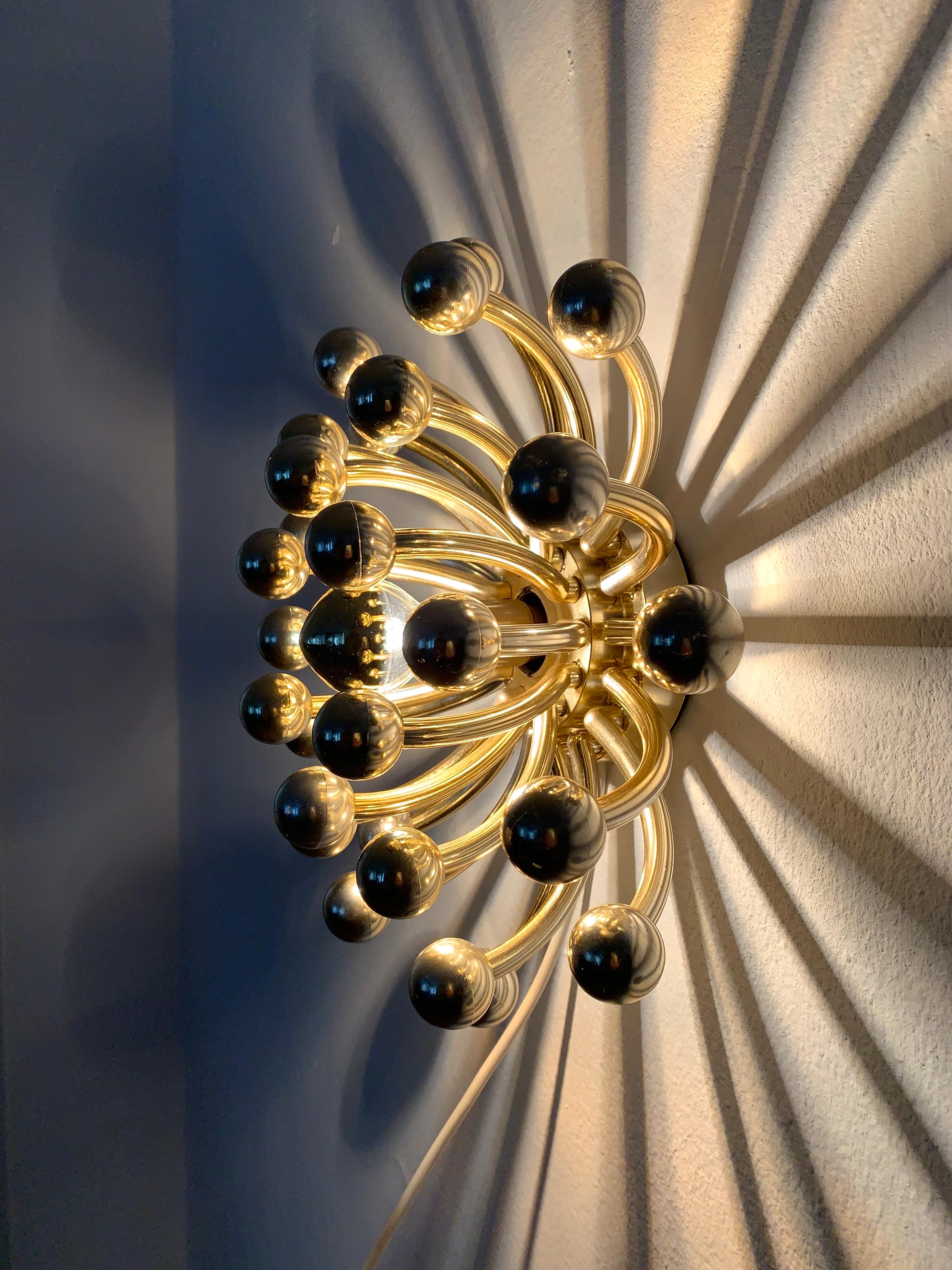Pistillo Wall or Ceiling Lamp by Studio Tetrarch for Valenti Luce For Sale 1