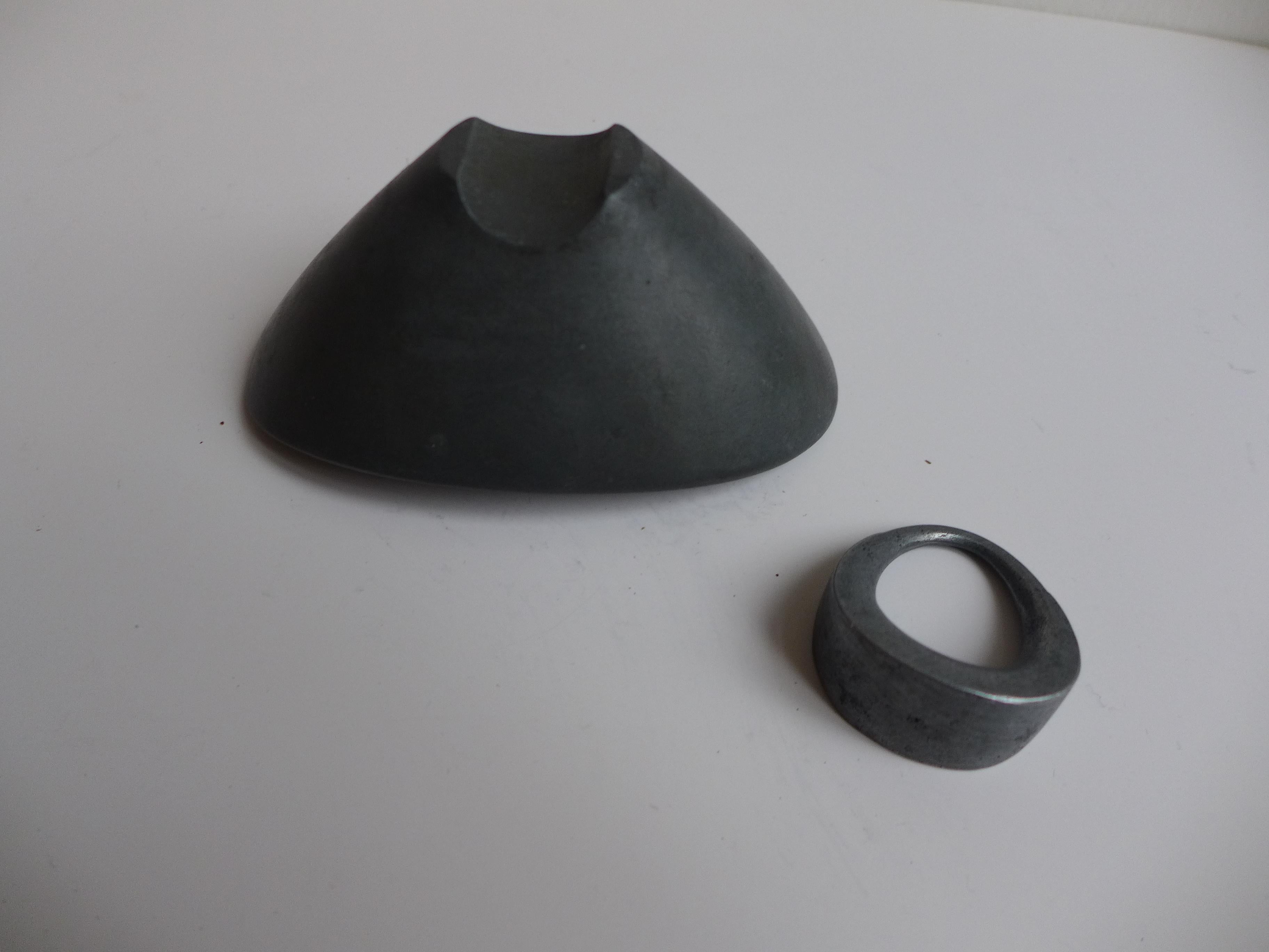 Autrichien Piston Ashtray from Carl Aubock 1930 en vente