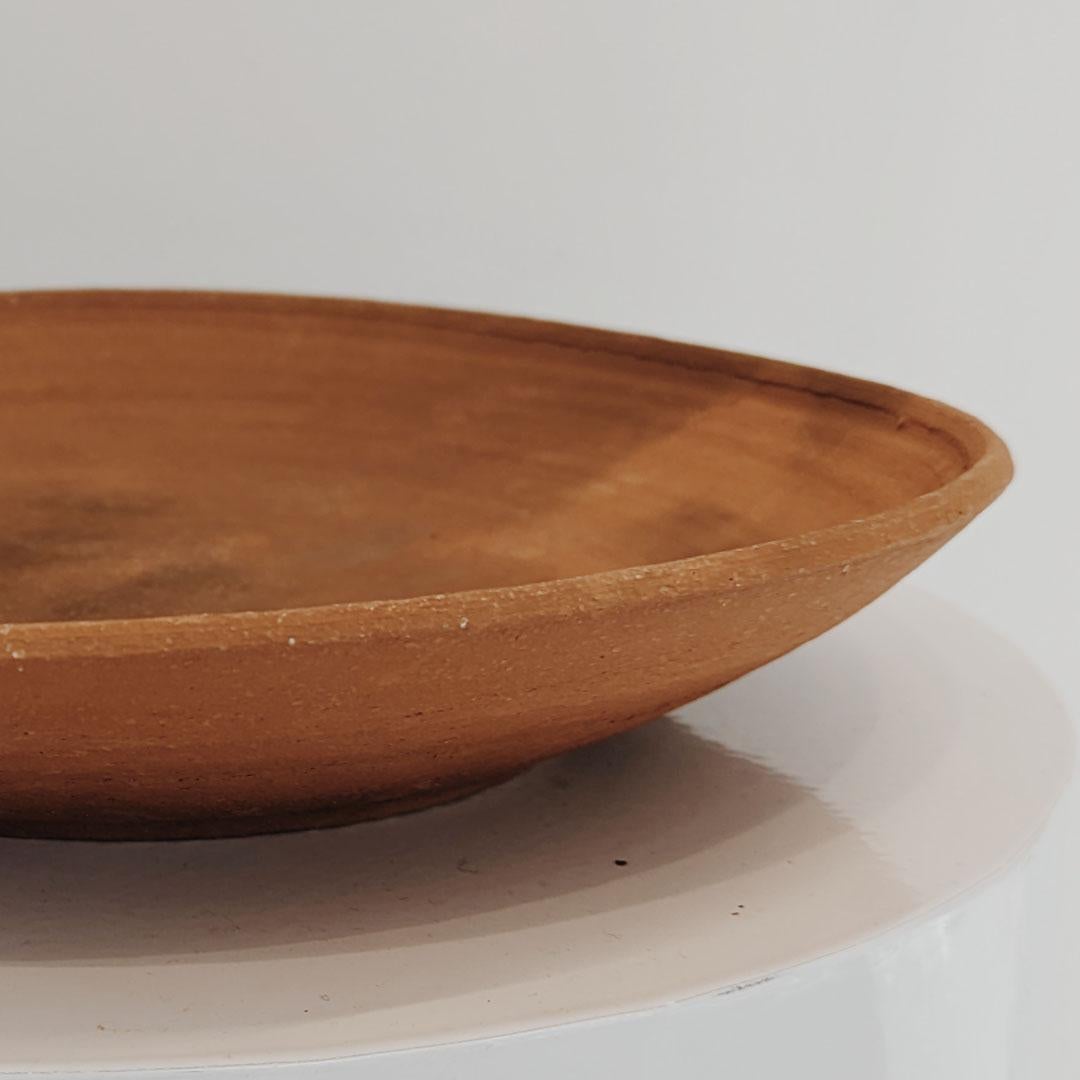 Hand-Crafted Pit Fired Bowl by Erin Hupp For Sale