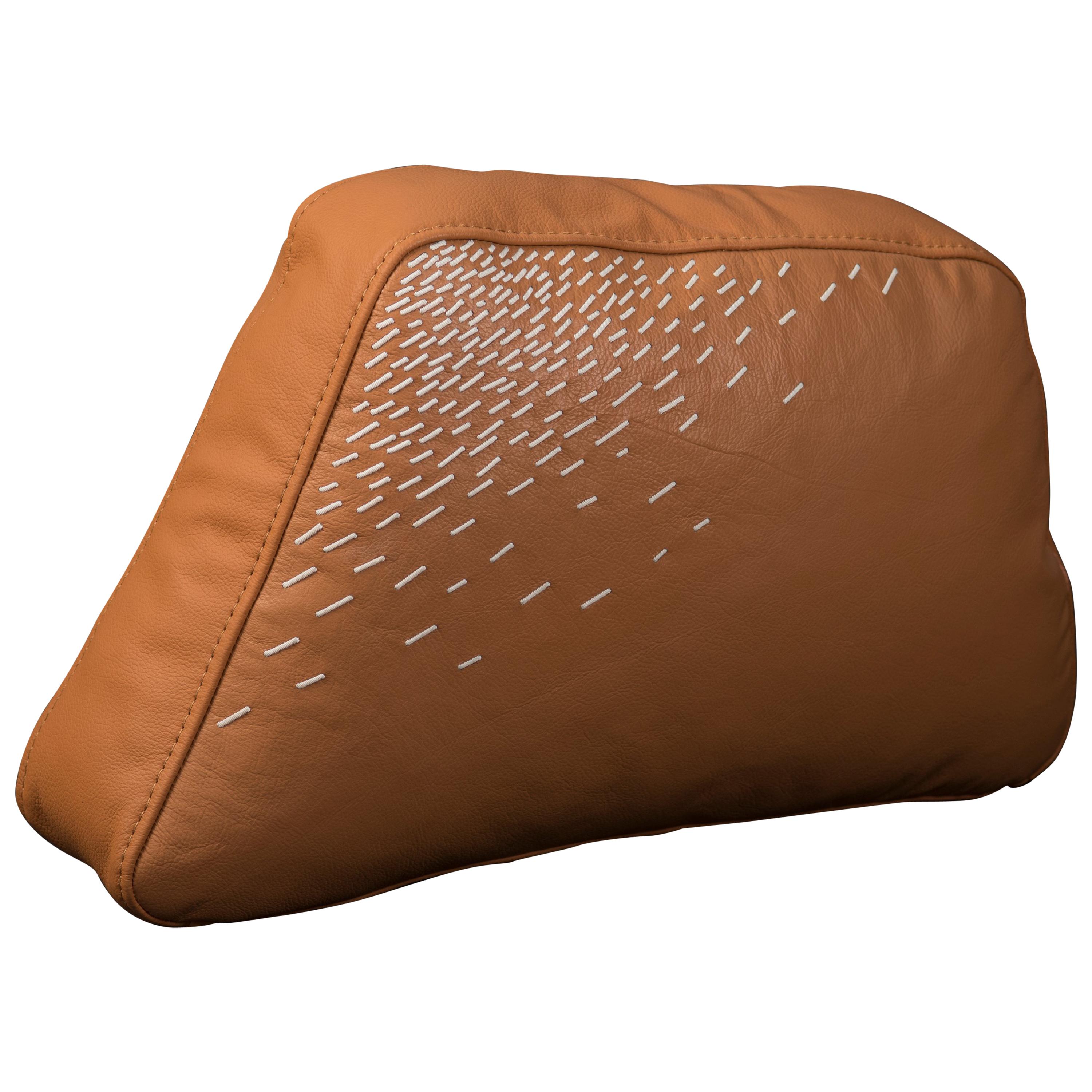 Coussin Pita moyen, cuir de Cayenne en vente