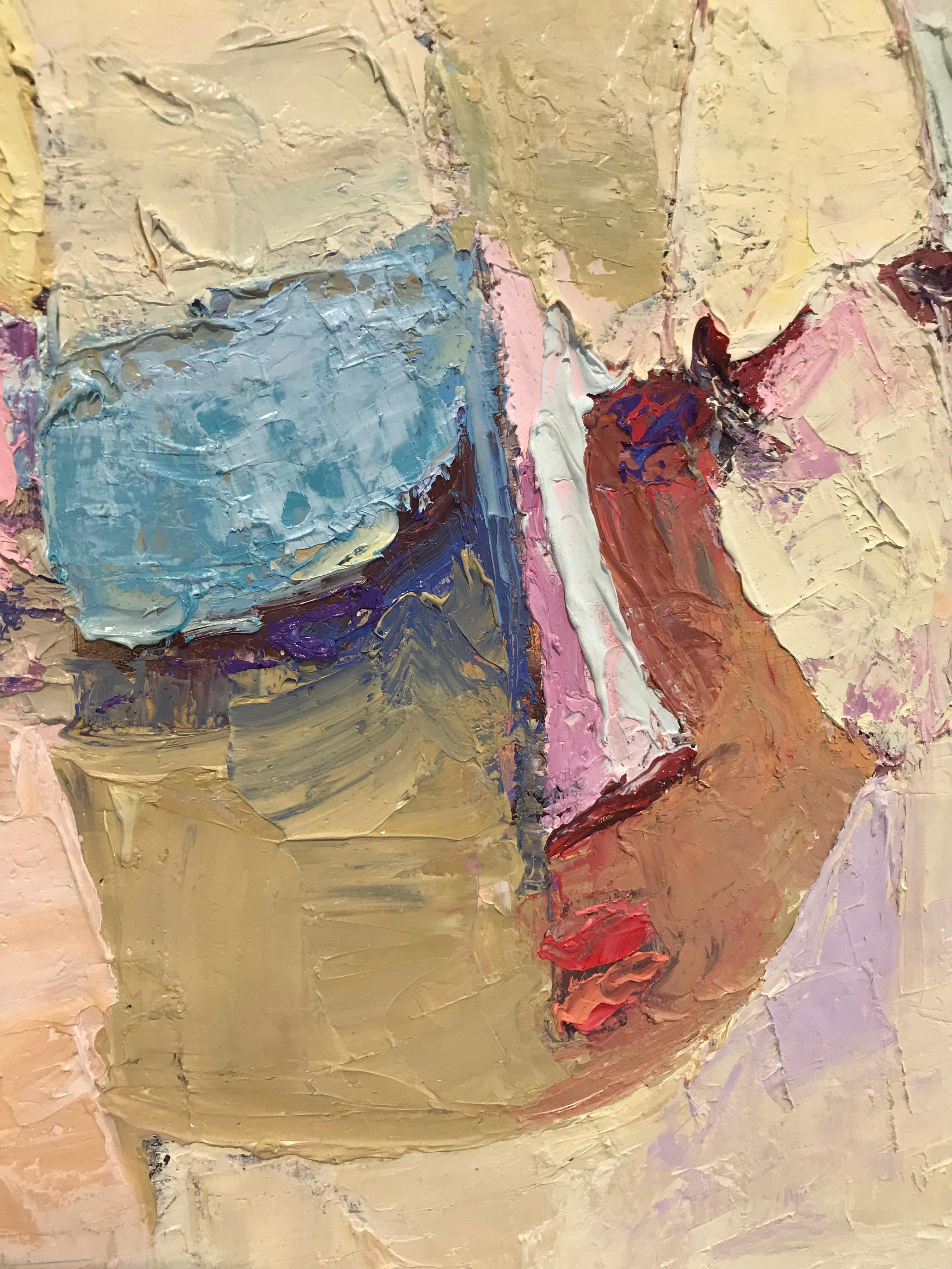 Têtes ensemble II - Painting de Pita Ohiwerei