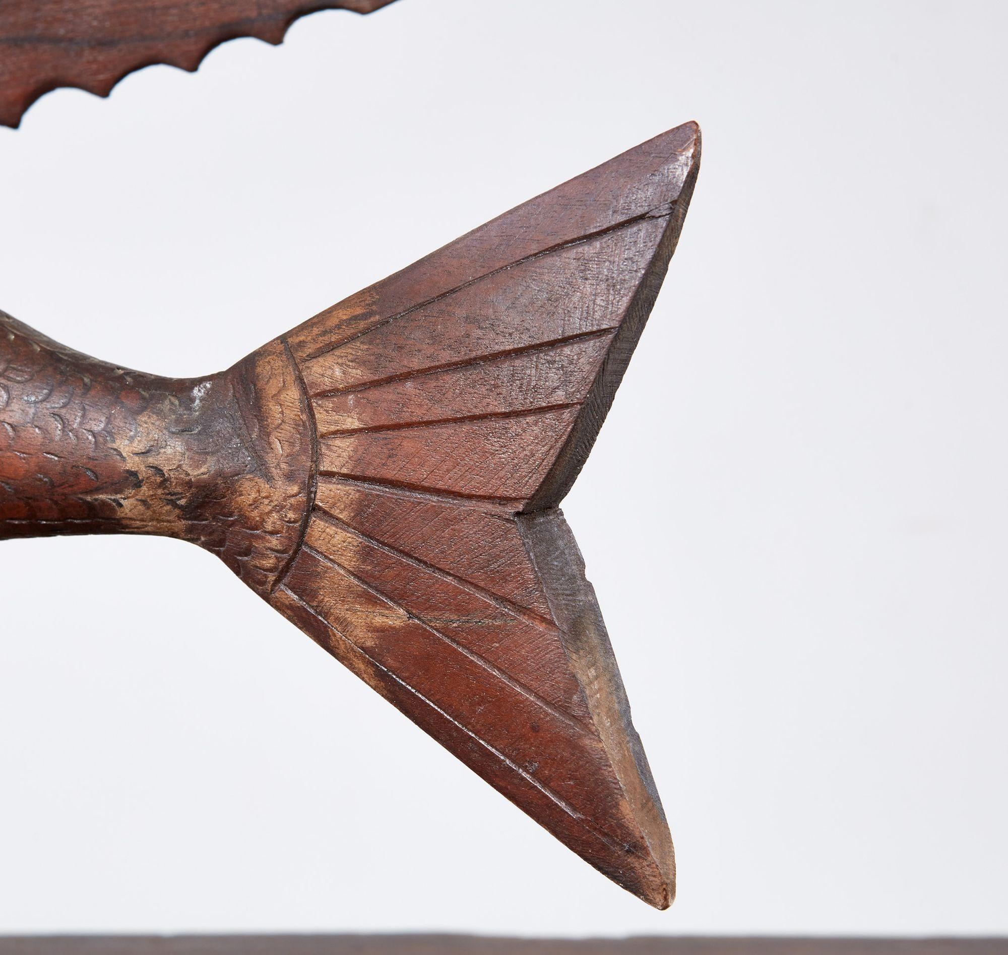 Hardwood Pitcairn Flying Fish For Sale