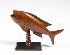 Pitcairn Island "Mutiny on the Bounty" Carved Flying Fish