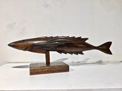 Pitcairn Island "Mutiny on the Bounty" Carved Flying Fish