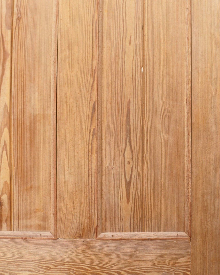 Pitch Pine 4Panel Victorian Internal Door For Sale at 1stDibs