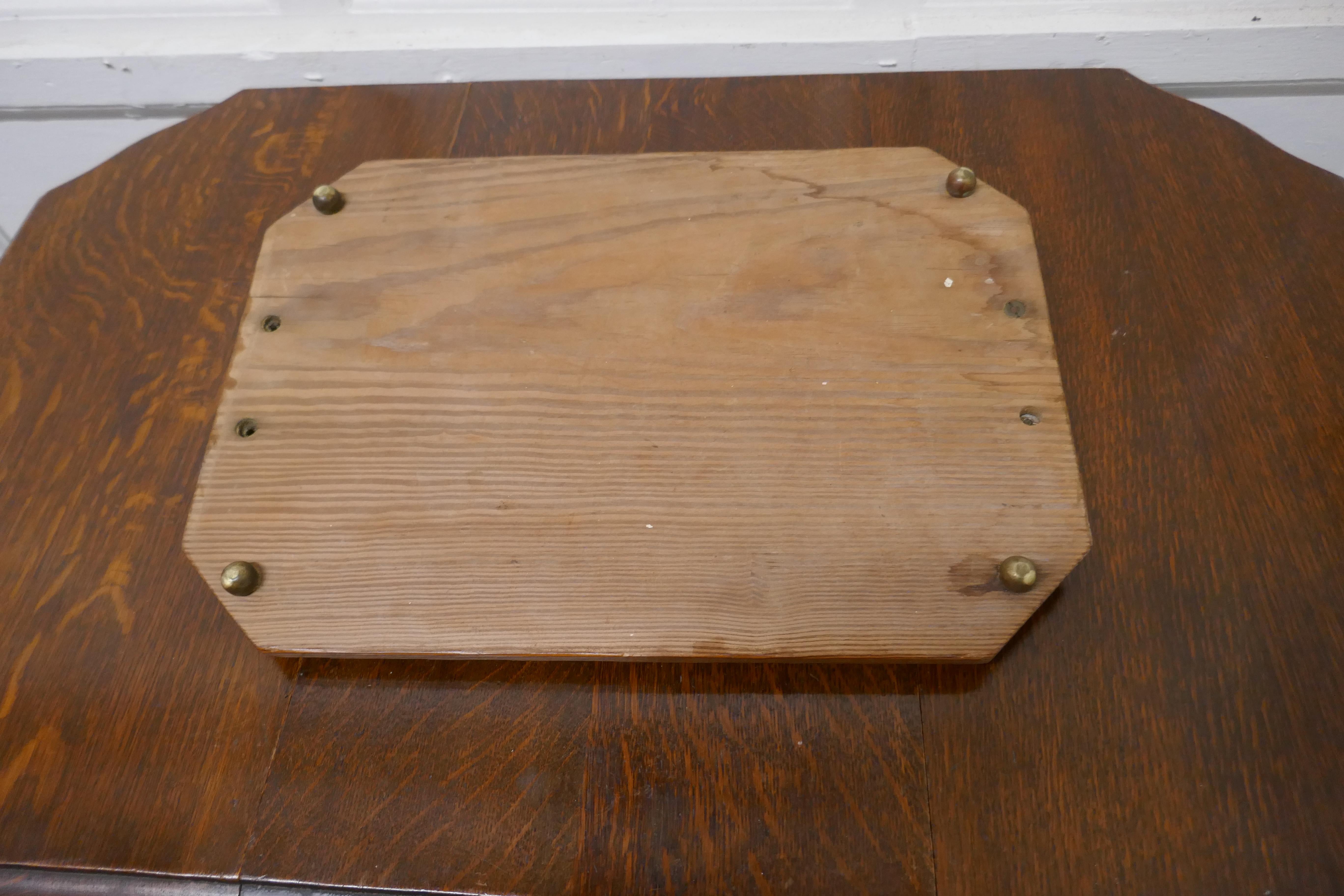 19th Century Pitch Pine Country Tray For Sale