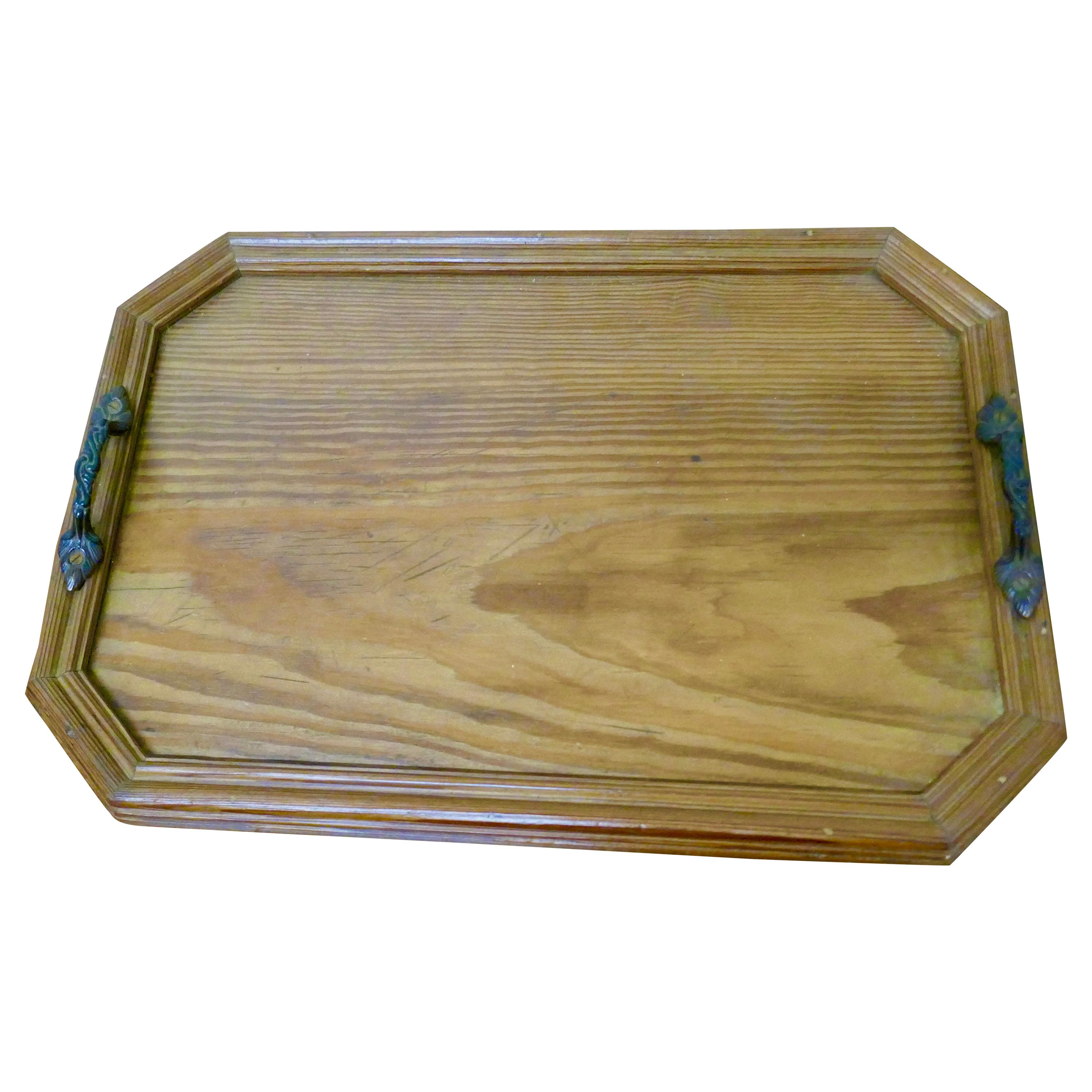 Pitch Pine Country Tray For Sale
