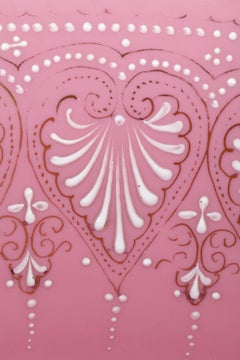 Pitcher and Its Opaline Basin on a Gilt Bronze Base, 19th Century